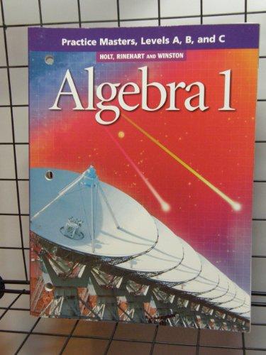 Book Algebra 1 Levels A, B & C : Practice Masters free