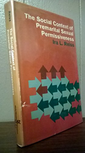 Book The Social Context Of Premarital Sexual Permissiveness free