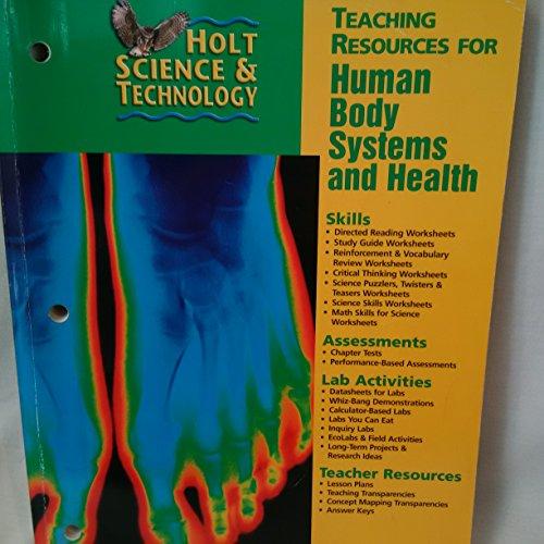 Book Holt Science and Technology (Teaching Resources for Human Body Systems and Health) free