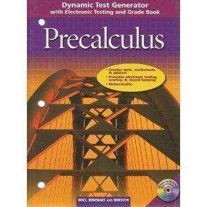Book Precalculus: Dynamic Test Generator free