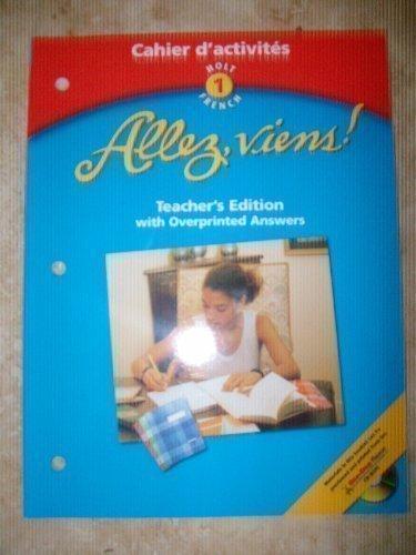 Book Allez Viens! level 1 Cahier d'activities Teacher's Edition with Overprinted Answers free