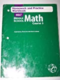 Book Holt Middle School Math, Course 3: Homework and Practice Workbook- Additional Practice for Each Lesson free