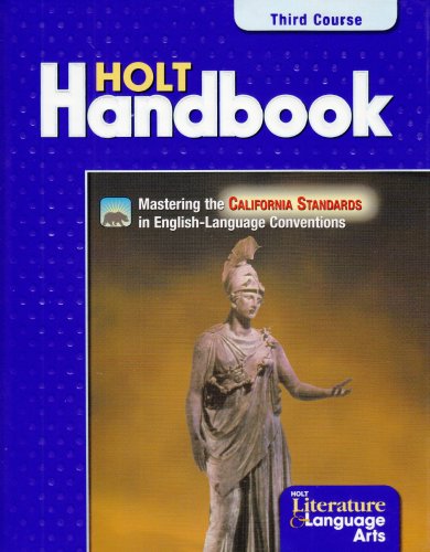 Book Holt Handbook California Edition free