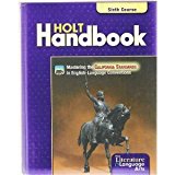 Book Holt Handbook : Grammar, Usage, Mechanics, Sentences, Sixth Course, Grade 12 free
