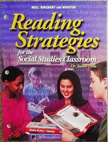 Book Reading Strategies for the Social Studies Classroom free
