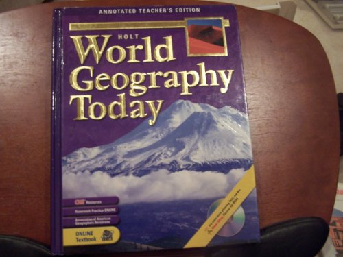 Book Geographical Cultures: Holt World Today free