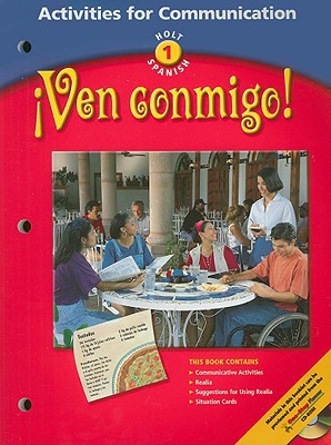 Book Activities for Communication, Level 1: Holt Spanish- Ven Conmigo! free
