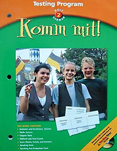 Book Holt German: Testing Program, Level 2: Komm mit! free