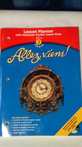 Book Lesson Planner Allez Viens! Lv 2 2003 free