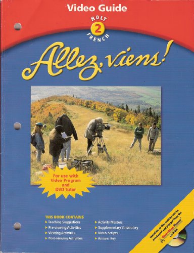 Book Allez, Viens! Holt 2 French Video Guide free