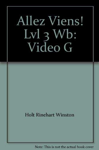 Book Allez Viens! Lvl 3 Wb: Video G free
