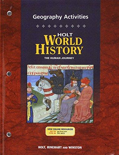 Book Holt World History: Human Journey: Geography Activities free
