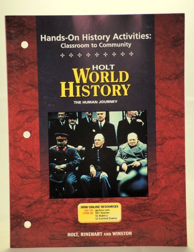 Book Hands-On History Activities: Classroon to Community free