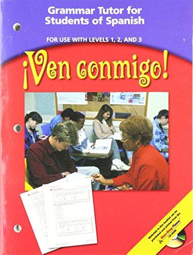 Book Ven conmigo! Grammer Tutor for Students of Spanish (For use with Levels 1, 2 and 3) free