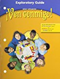 Book Ven Conmigo: Exploratory Guide free