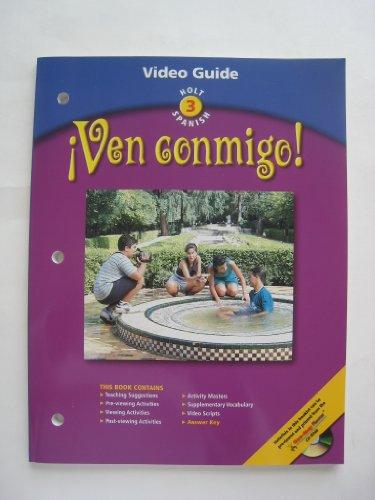 Book Ven Conmigo 3 Video Guide (Spanish Edition) free