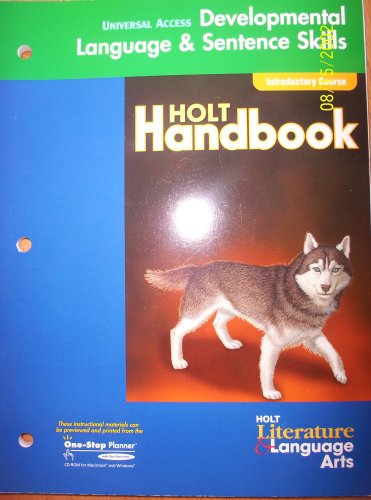 Book Holt Literature And Language Arts: Universal Access Language Skills Grade 6 free