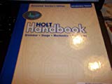 Book Holt Handbook: Annotated Teacher’s Edition Introductory Course free