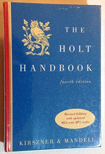 Book Holt Handbook - Teacher's Edition 4th Course free