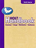 Book Holt Handbook: Grammar, Usage, Mechanics, Sentences, 6th Course free