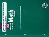 Book Homework and Practice Workbook Teacher's Edition Middle School Math,  course 3 free