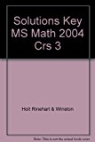 Book Solutions Key MS Math 2004 Crs 3 free