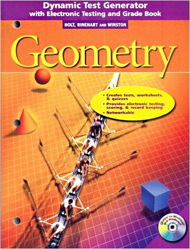 Book Holt Geometry: Dynamic Test Generator with Electronic Testing and Grade Book free