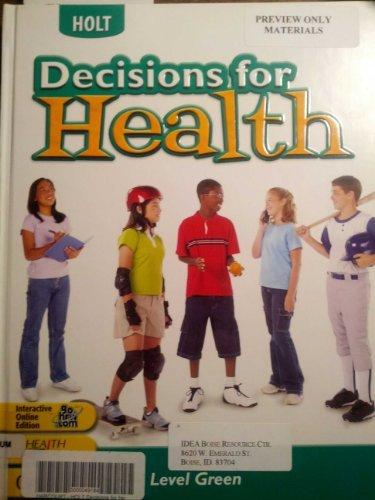 Book Decisions for Health: Student Edition 2004 free