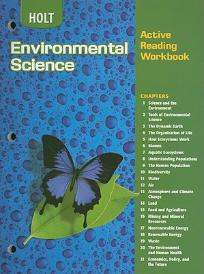 Book Holt Environmental Science: Active Reading Workbook free