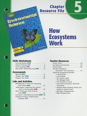 Book Environmental Science: How Ecosystems Work free
