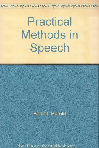 Book Practical Methods in Speech free