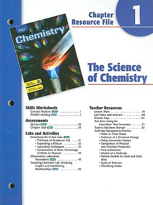 Book Holt Chemistry Chapter 1 Resource File: The Science Of Chemistry free