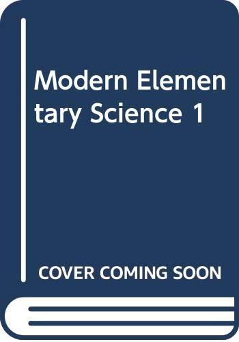 Book Modern Elementary Science 1 free