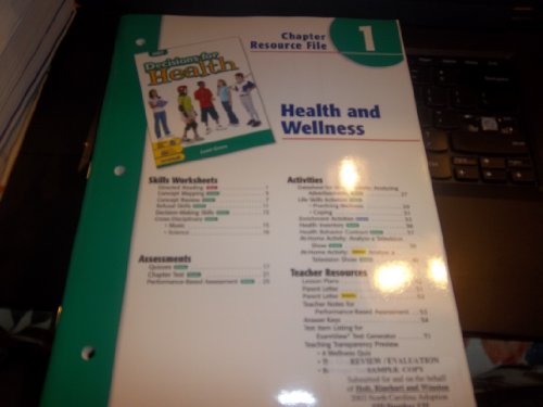 Book Ch 1 Health & Wellness Dechlth 2004 Grn free