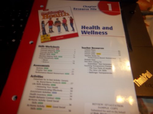 Book Decisions For Health Red Chptr. 1 : Health And Wellness free
