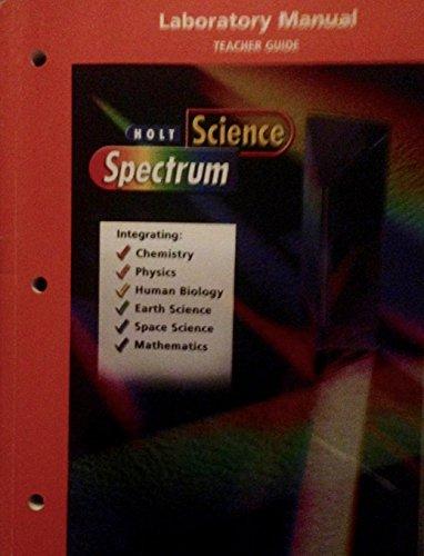 Book Science Spectrum Laboratory Manual by Holt Teacher's Guide free