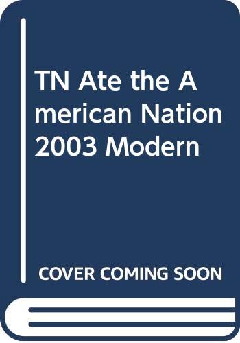 Book Tn Ate The American Nation 2003 Modern free