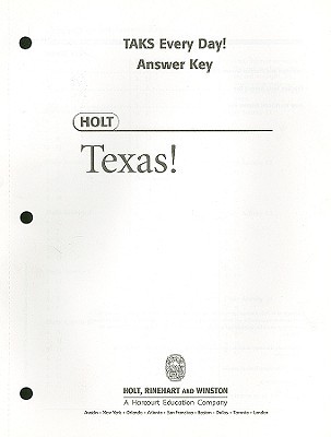 Book Holt Texas! TAKS Every Day! Answer Key free