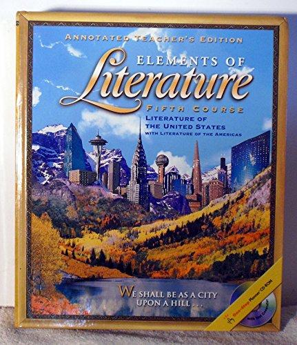 Book Elements of Literature, 5th Course, Grade 11, Annotated Teacher's Edition free