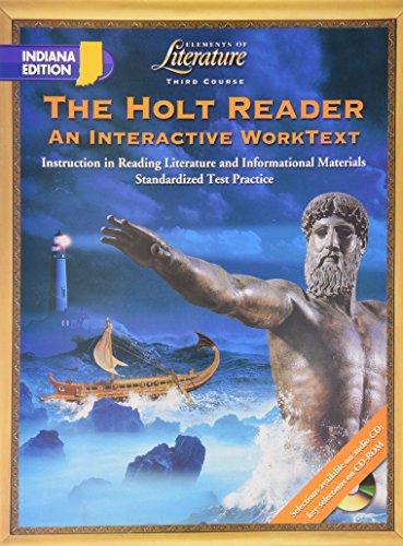Book The Holt Reader; An Interactive Worktext(elements Of Literature, Third Course) free