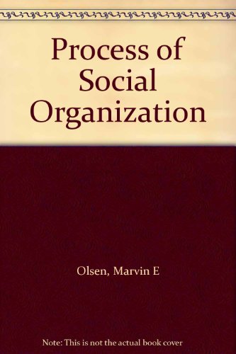 Book Process of Social Organization free