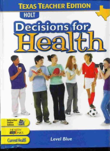 Book Tx Te Decisions For Health 2005 Blue free