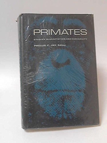 Book Primates: Studies In Adaptation And Variability free