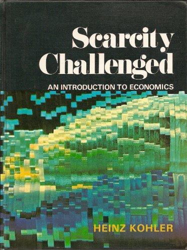 Book Scarcity Challenged: Introduction To Economics free