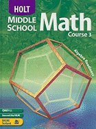 Book Holt Middle School Math: Course 3 free