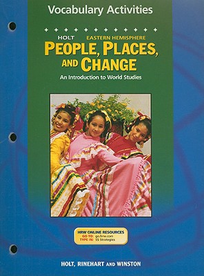 Book Holt People, Places, And Change Eastern Hemisphere Vocabulary Activities: An Introduction To World Studies free