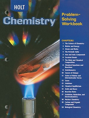 Book Holt Chemistry: Problem-Solving Workbook free