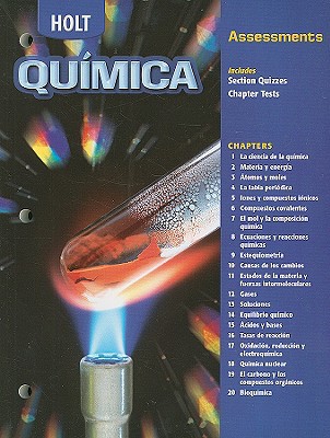 Book Holt Quimica: Assessments (spanish Edition) free