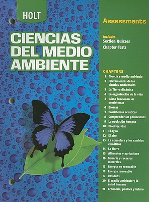 Book Holt Environmental Science: Assessments, Spanish free