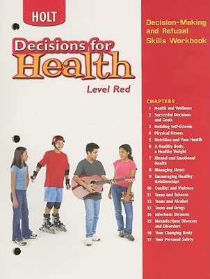 Book Decisions for Health: Decision-Making and Refusal Skills Workbook Level Red free